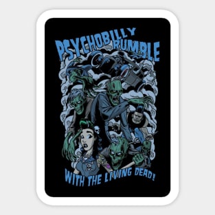 Dark Psycho Rumble Sticker